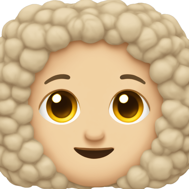 Beige kuscheldecke emoji