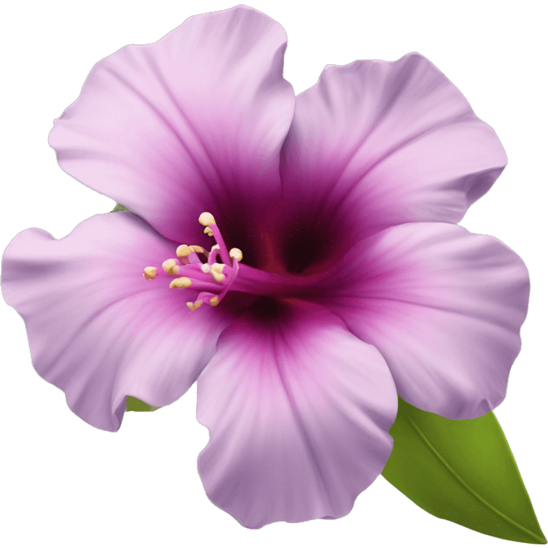 Ibiscus flower beautiful emoji