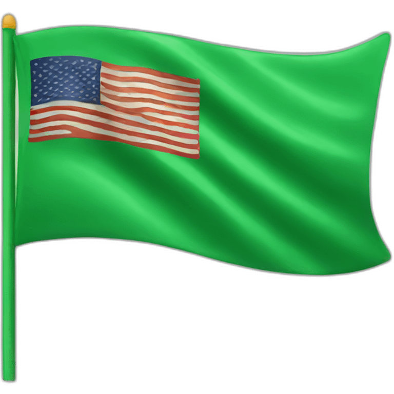 Green flag  emoji