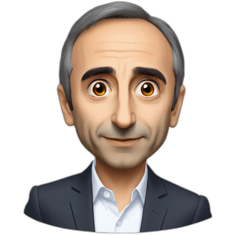 Eric Zemmour entrain de lancer jouer a la console emoji