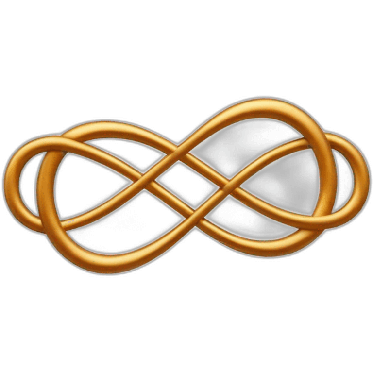 Infinity line emoji