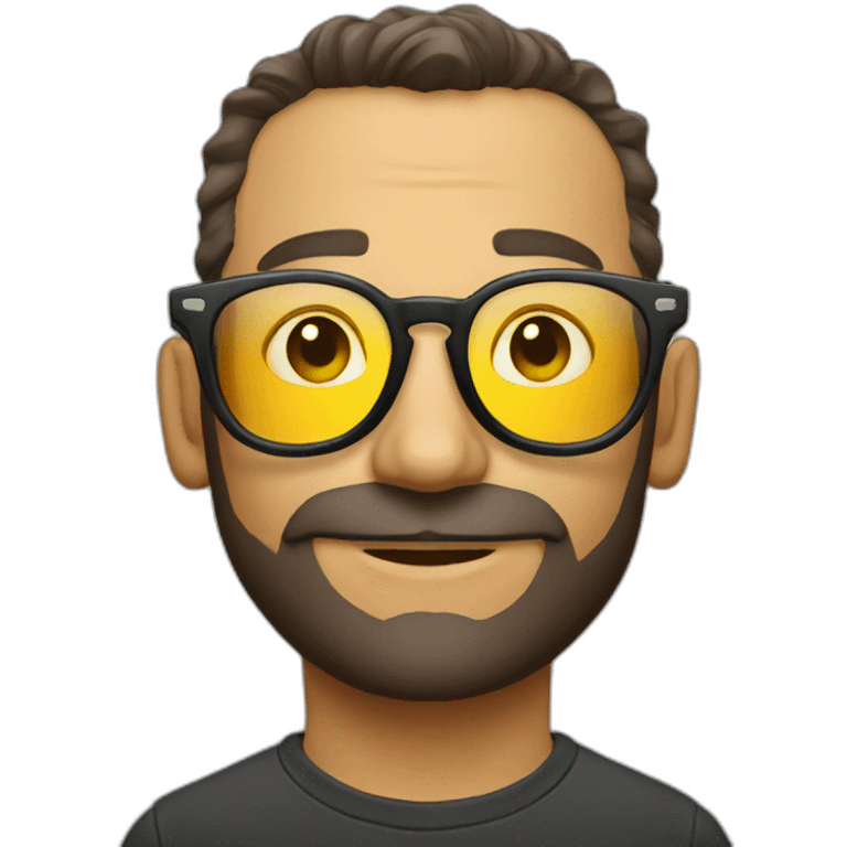 art director glasses emoji