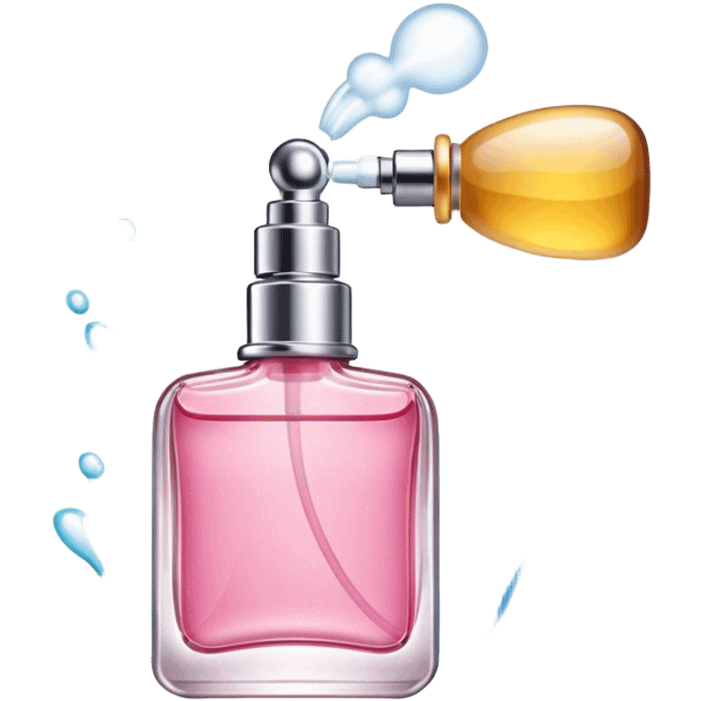 perfume spraying emoji