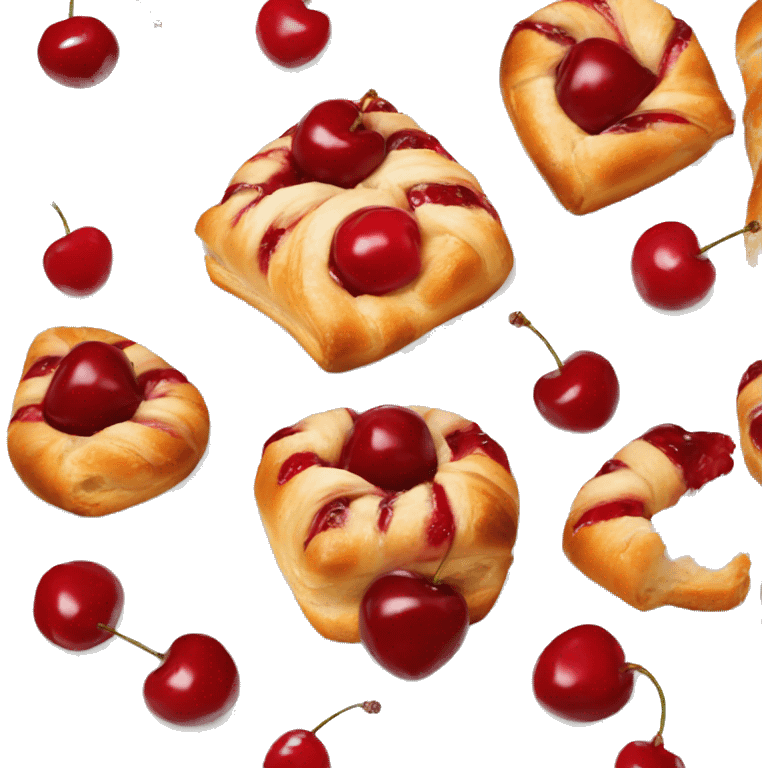 cherry danish emoji