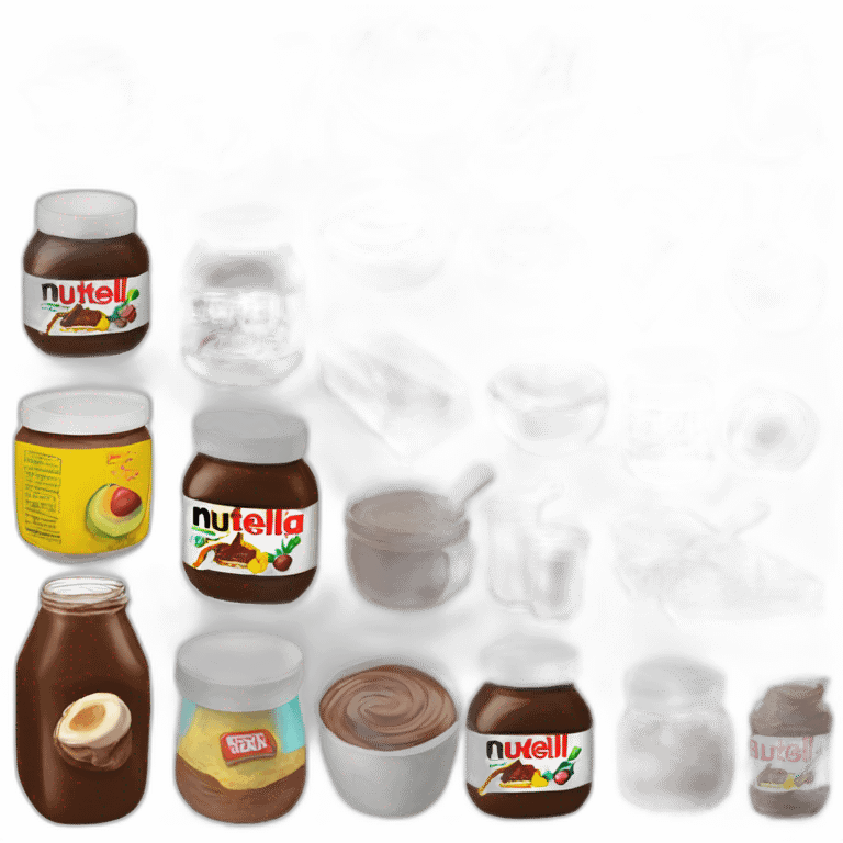 Colombian areas with nutella emoji