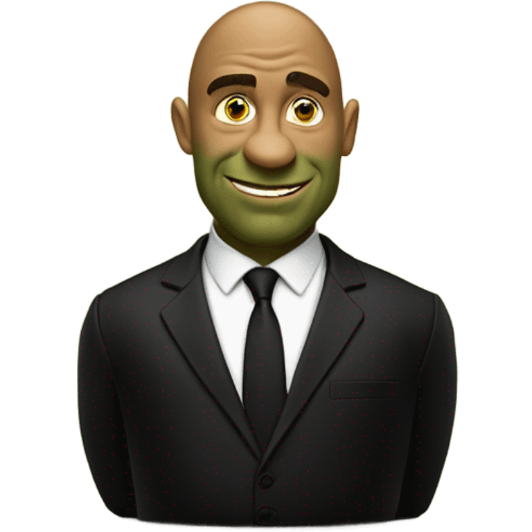 Men in black, but it’s shrek and joe rogan  emoji