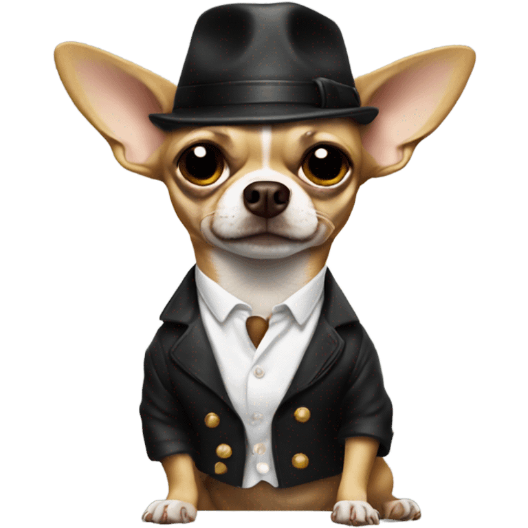 Chihuahua gangster emoji