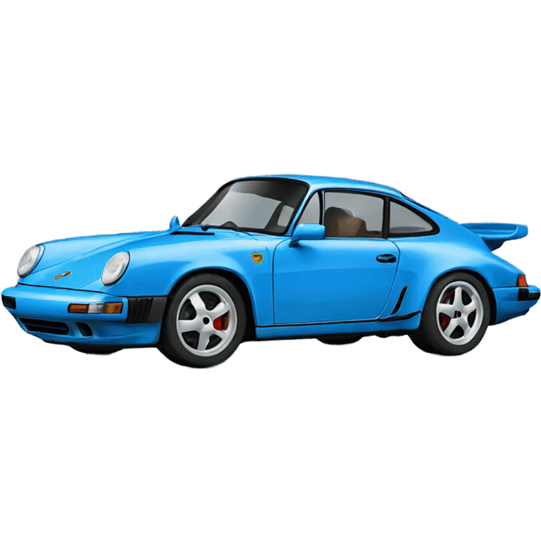 Blue Porsche  emoji