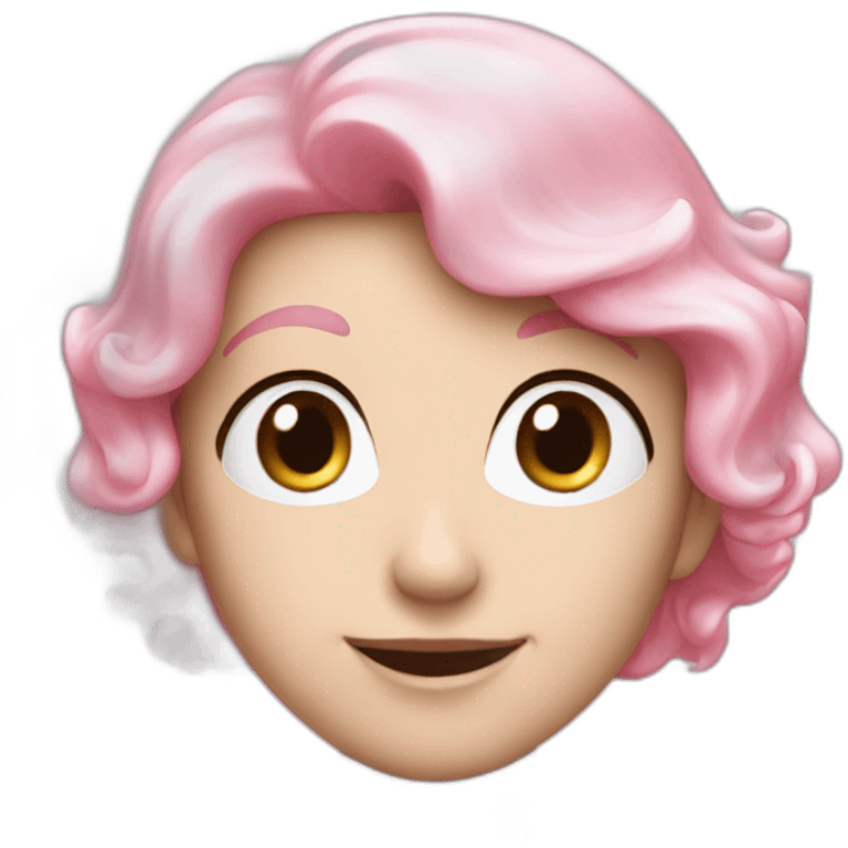 pink pearl emoji