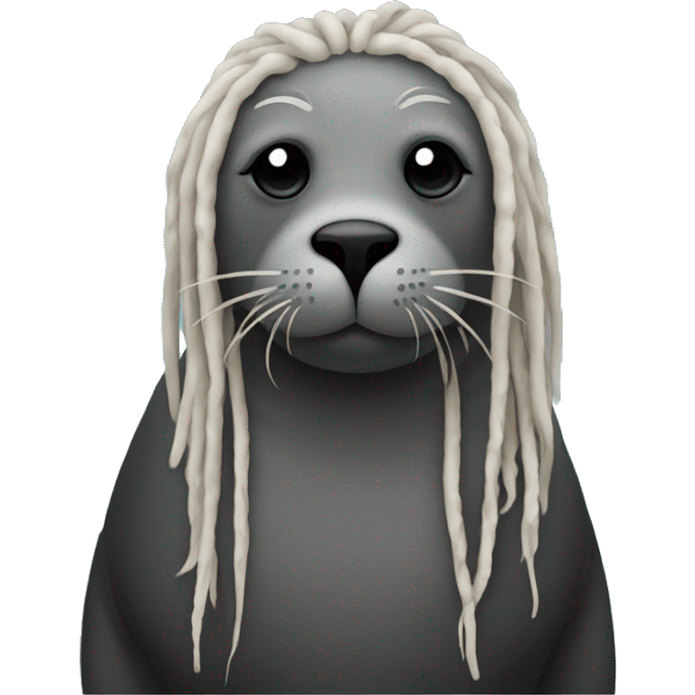 Seal with dreads emoji