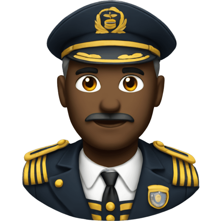 ship captain emoji