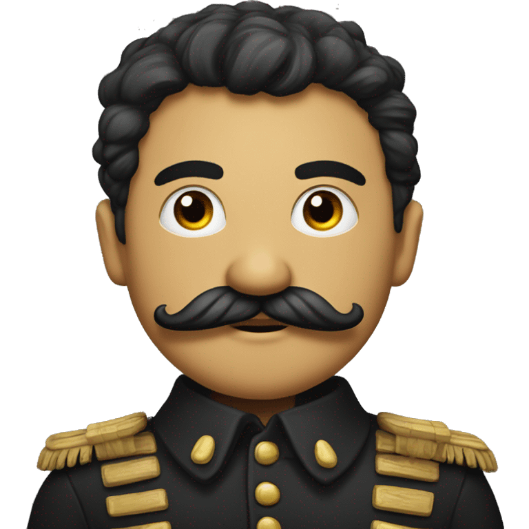 astornaut with black mustach, German Flag, black hairs emoji