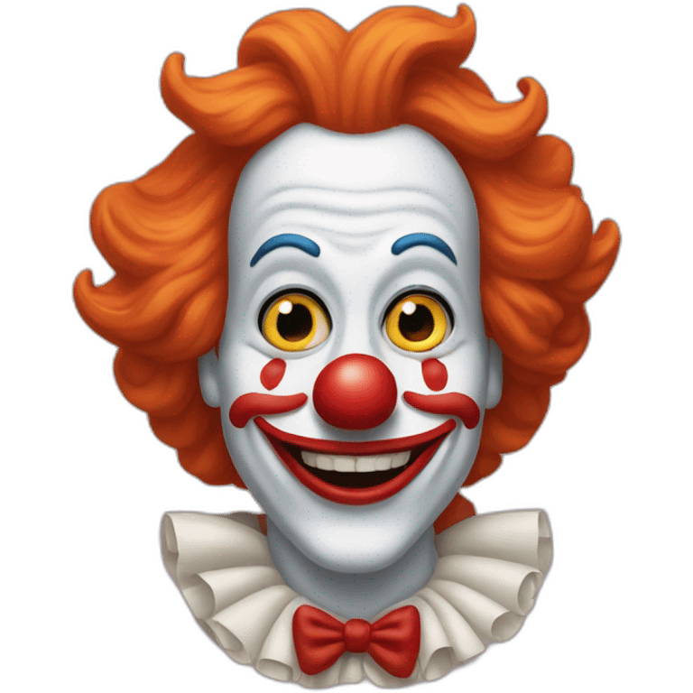 Bozo the clown emoji