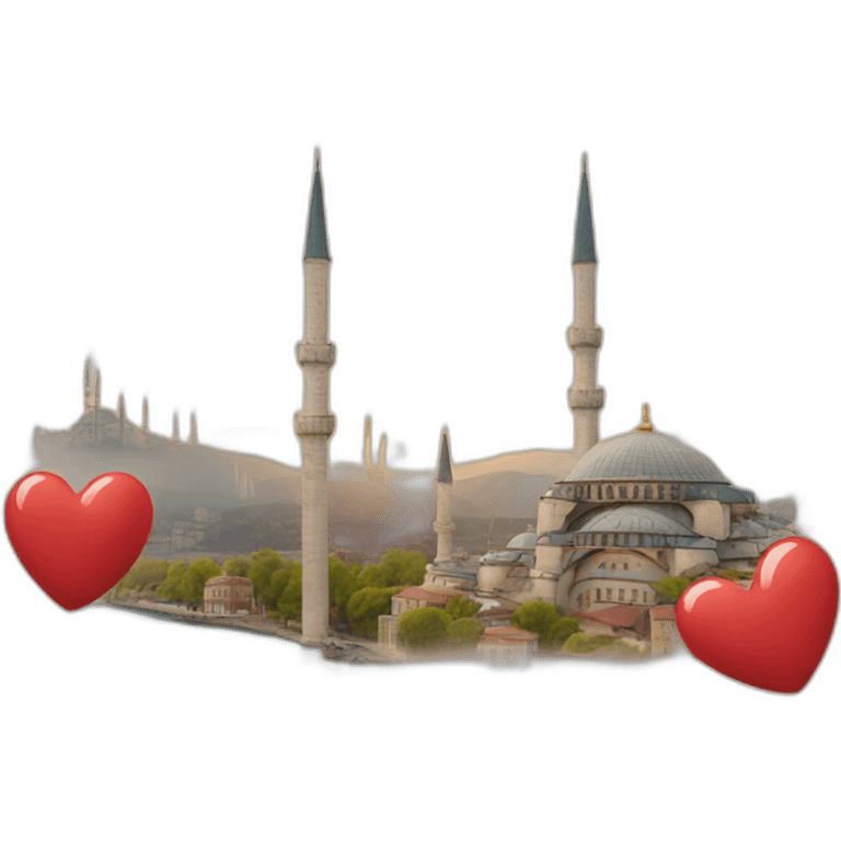 Istanbul with love emoji