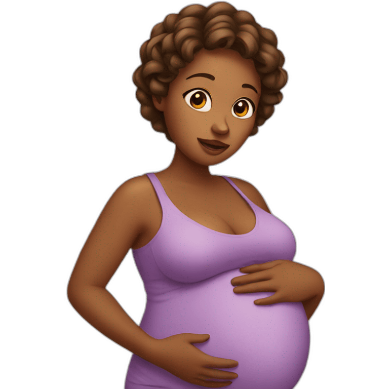 Pregnant emoji