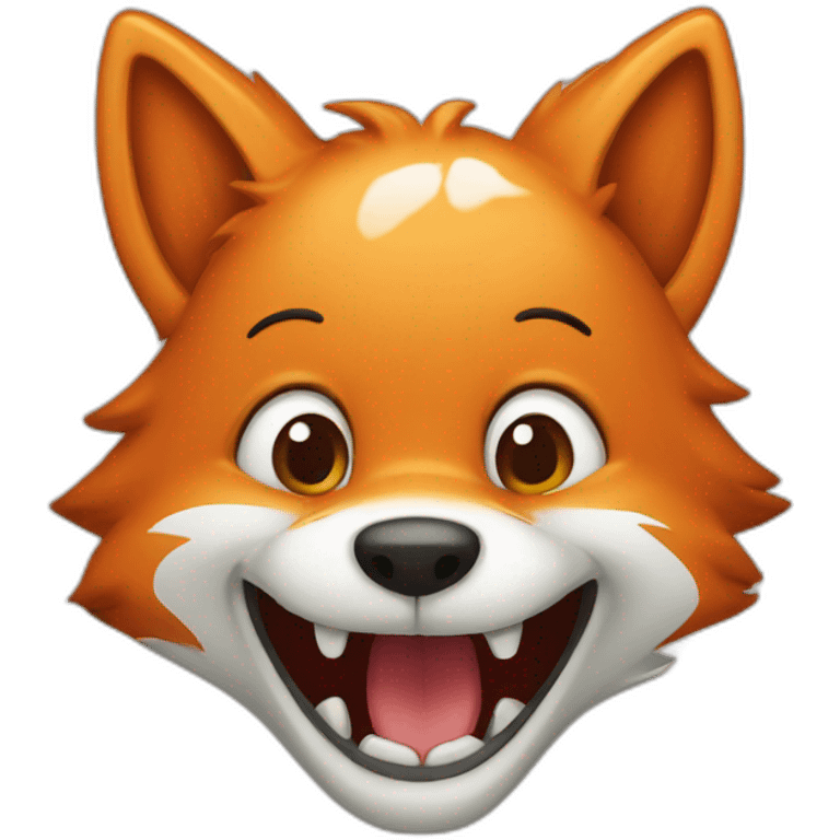 Fox dental emoji