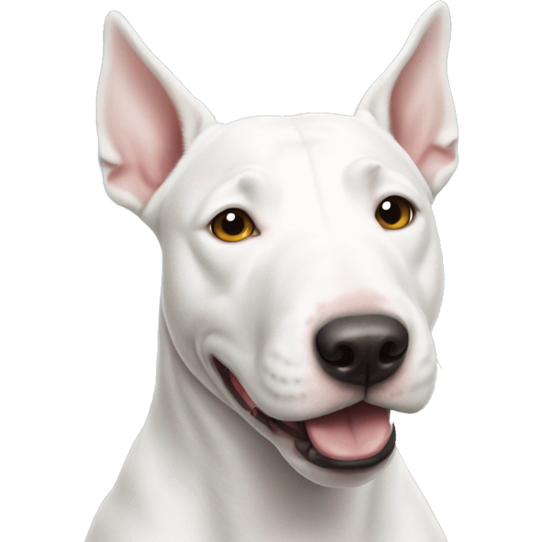 White bull terrier emoji