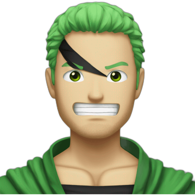 Zoro qui rit emoji