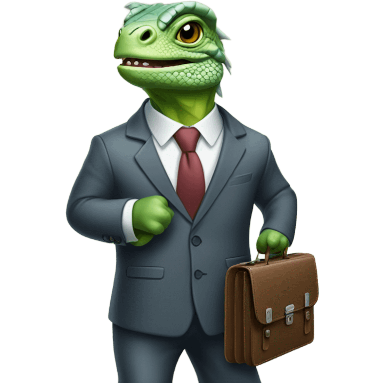 capitalist-iguana emoji