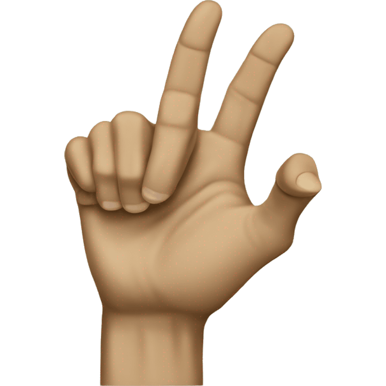 finger gun gesture made by yellow hand emoji