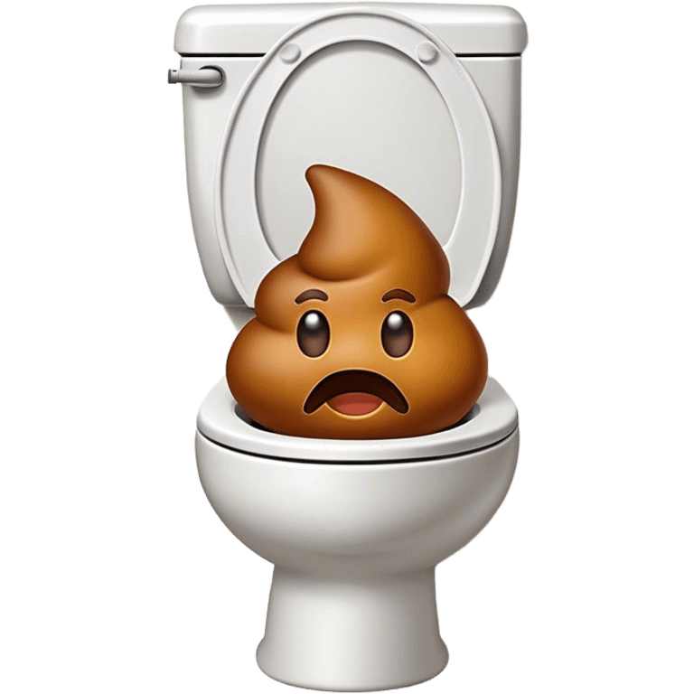  Poop emoji toilet emoji