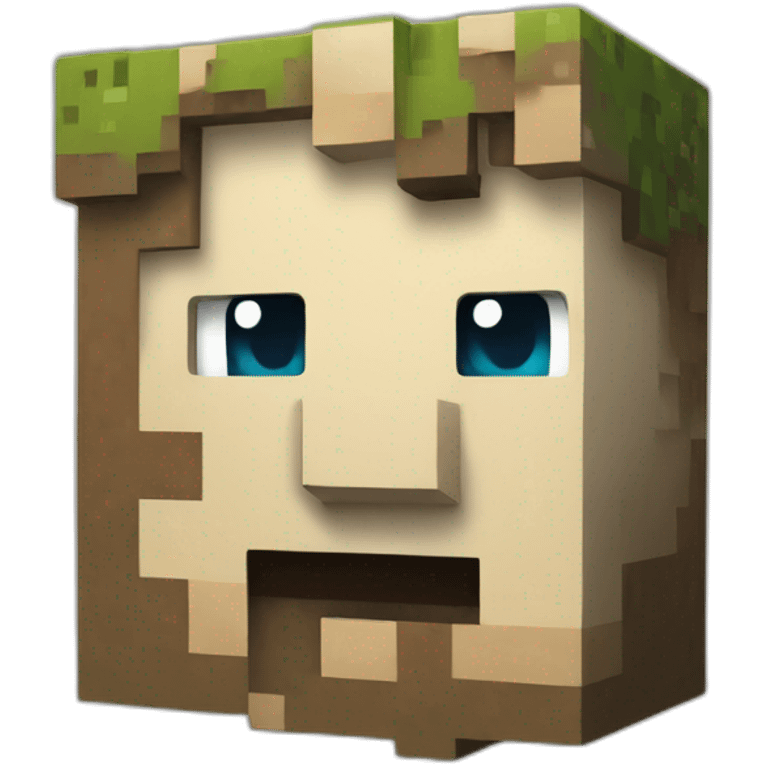 Minecraft logo emoji