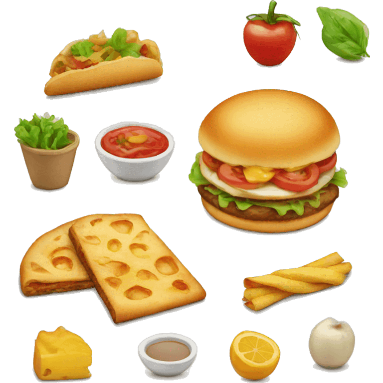 Menu emoji