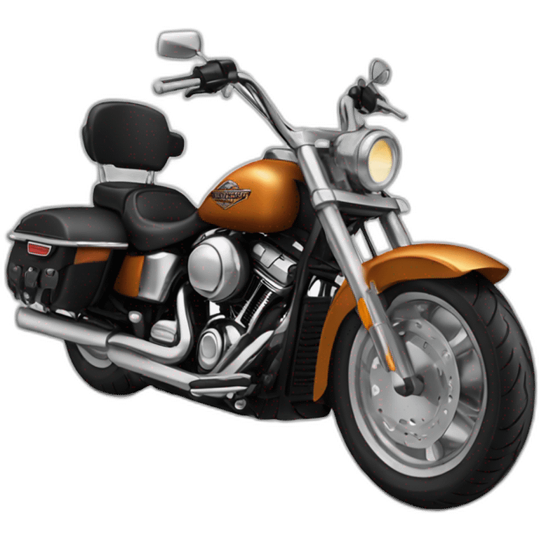 Moto Harley davidson emoji