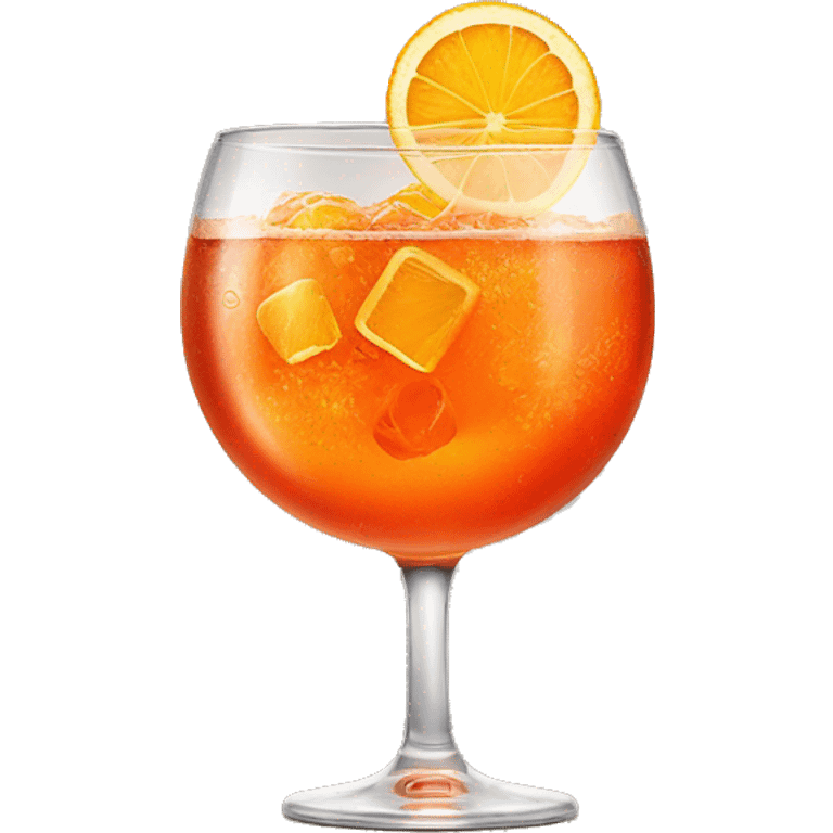 an aperol spriz emoji