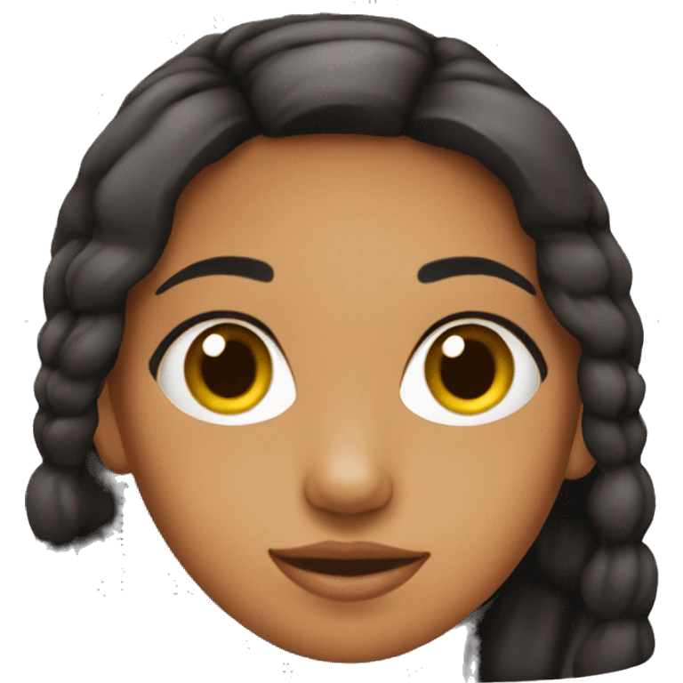 Peruvian girl emoji