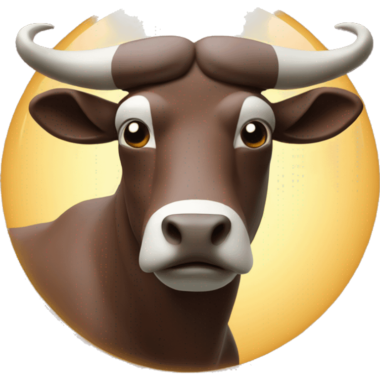 3d rotating taurus  emoji