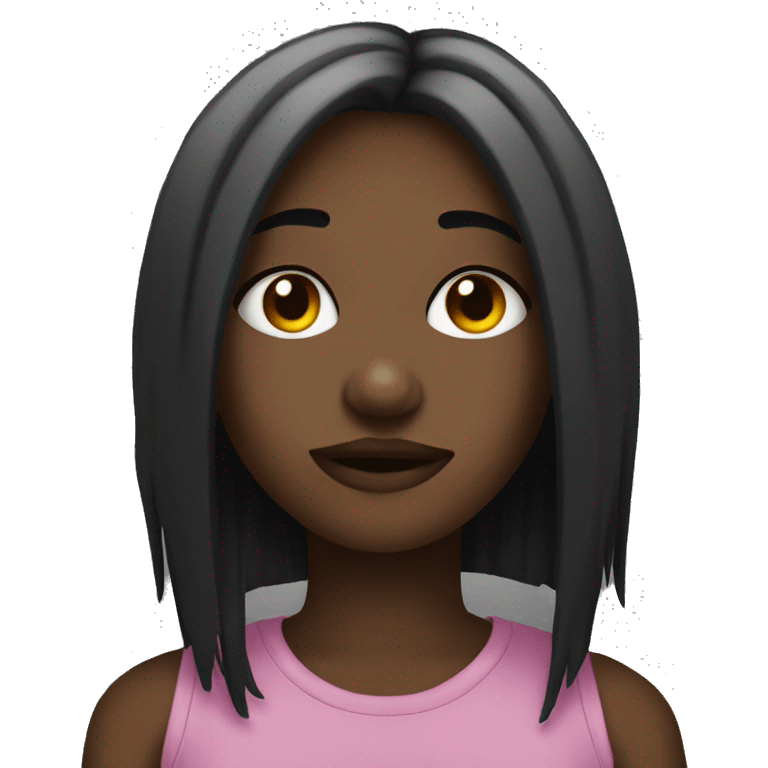 emo black girl emoji