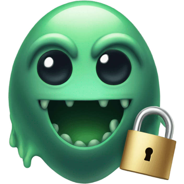 locked in alien emoji emoji emoji