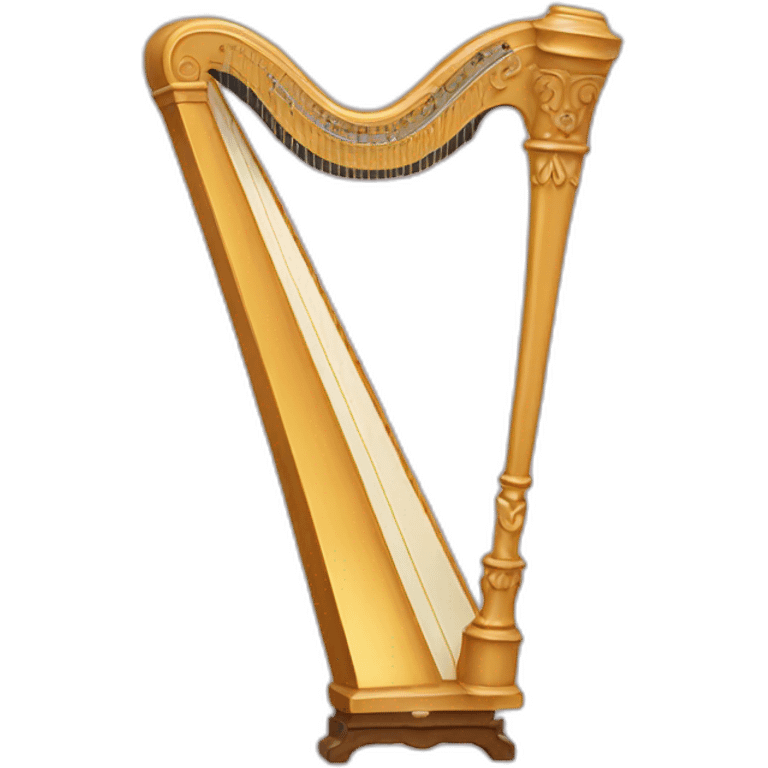 a pedal harp emoji