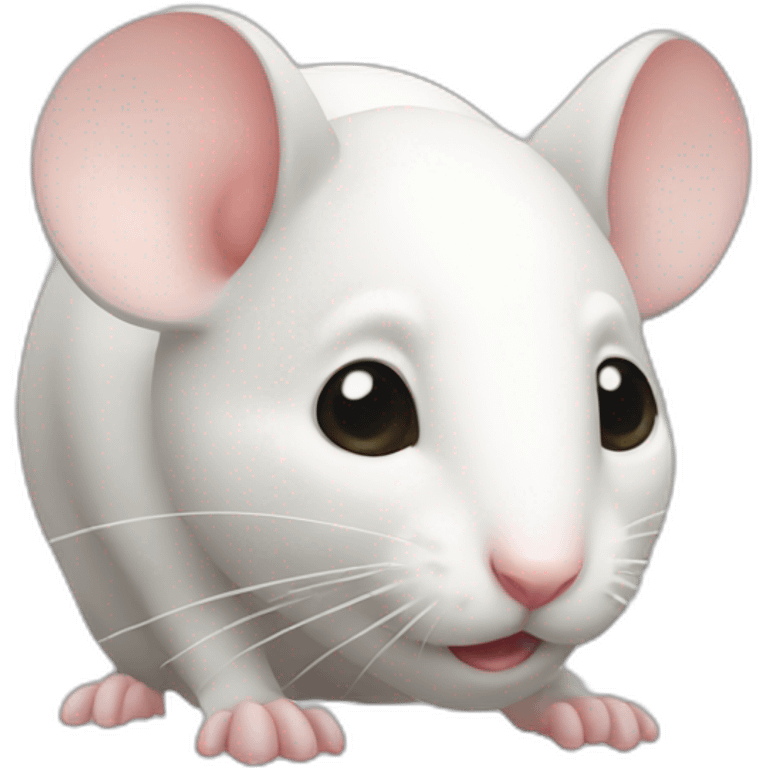 side white mouse emoji