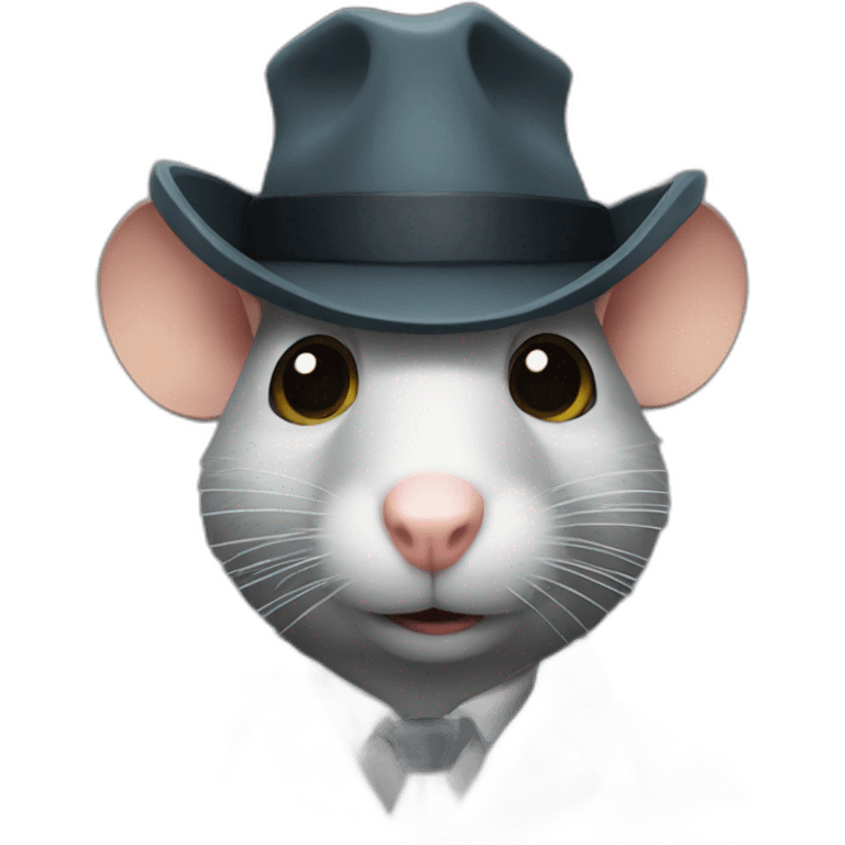 rat detective emoji