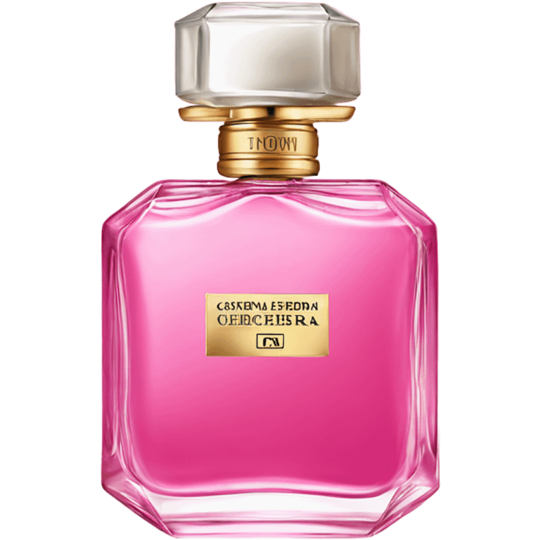 Carolina Herrera pink perfume emoji