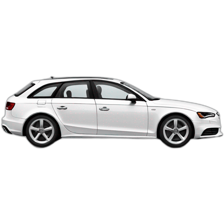 audi a4 blanche emoji