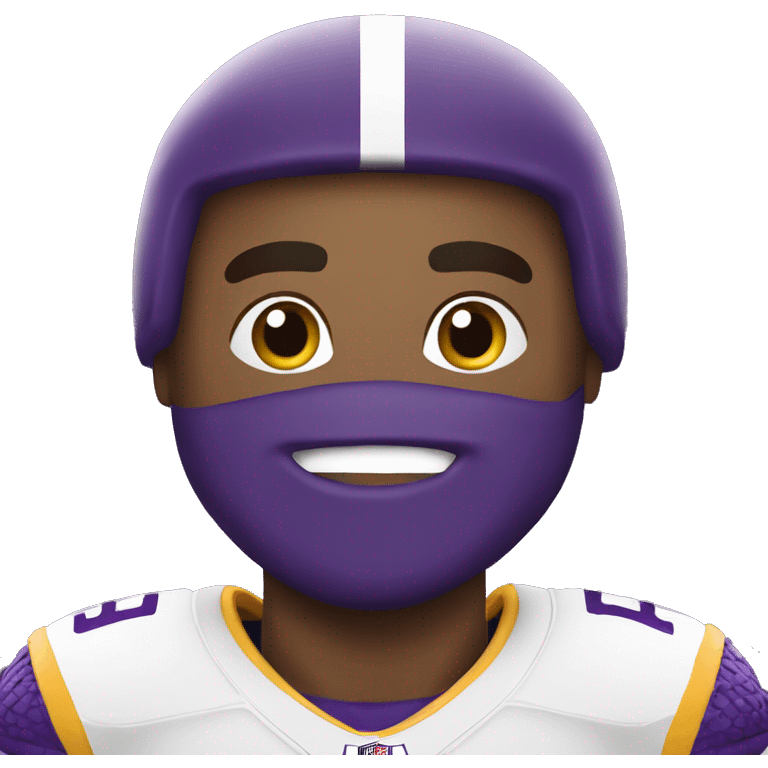 Minnesota Vikings nfl heart emoji emoji