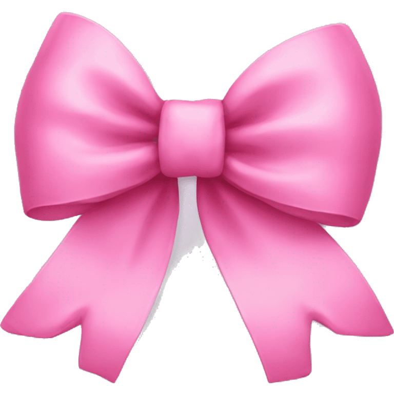 Pink bow  emoji