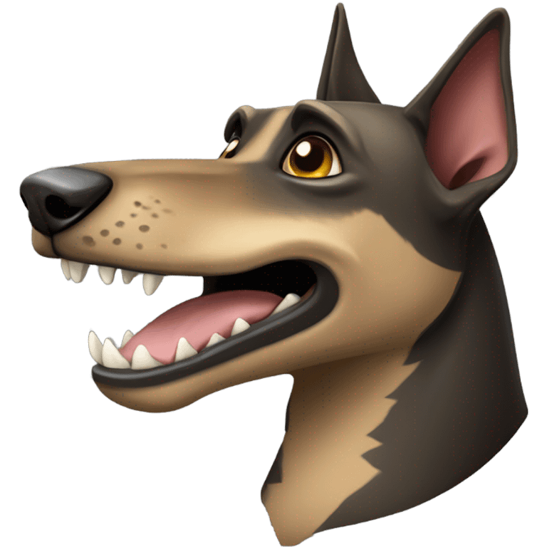 a malinois alligator emoji