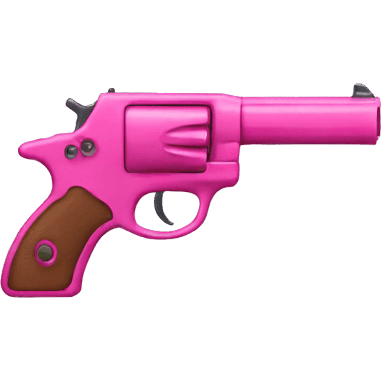 pink gun emoji