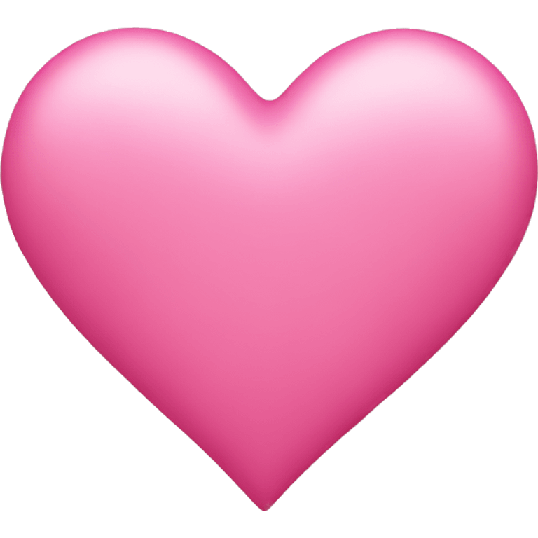 Pink heart emoji