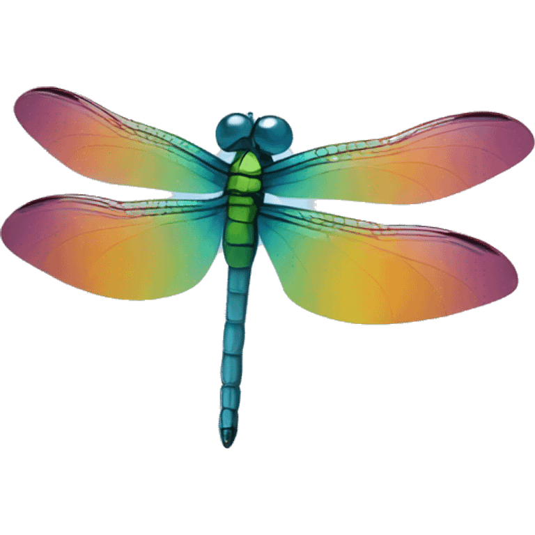 dragonfly in a cristal boll emoji