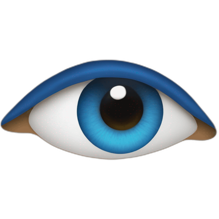 Familia hombre ojos azules mujer morenade 4 miembros emoji