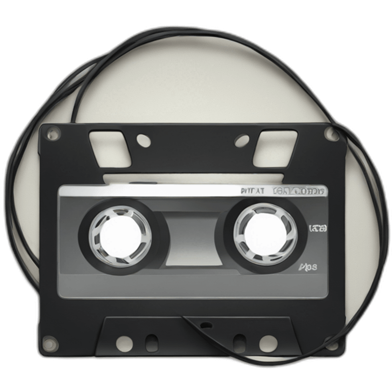 Record tape loop emoji