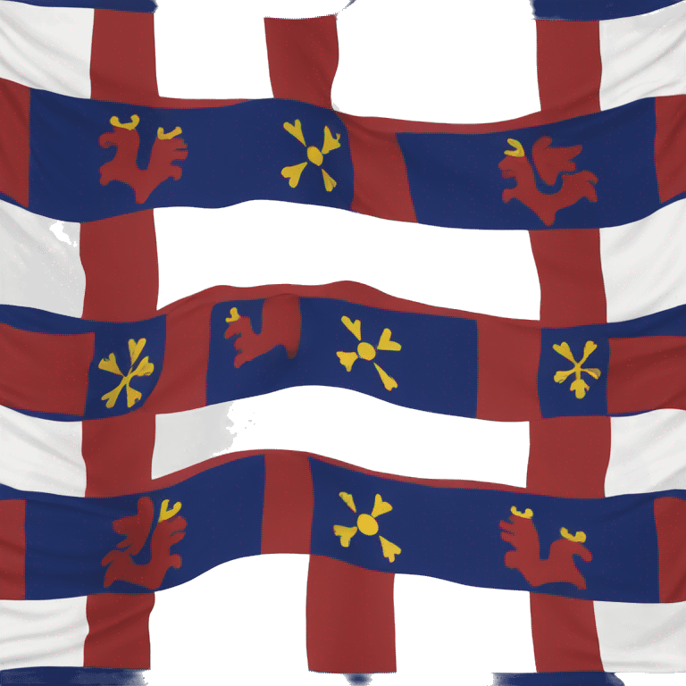 Acadien flag emoji