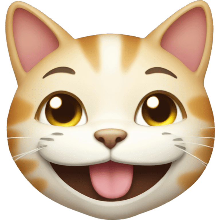 cat laugh emoji