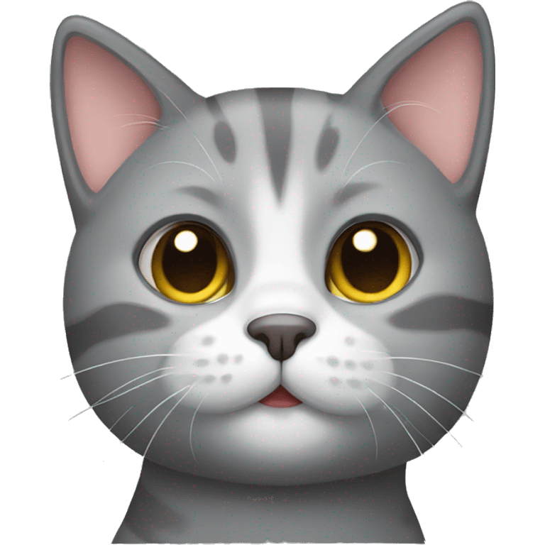 gray cat emoji