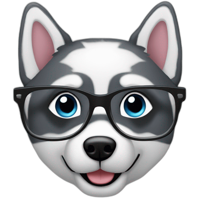 Husky Watch glases emoji